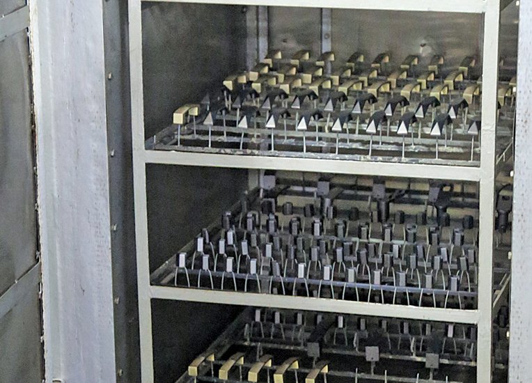 Electrophoretic Lacquer & Baking
