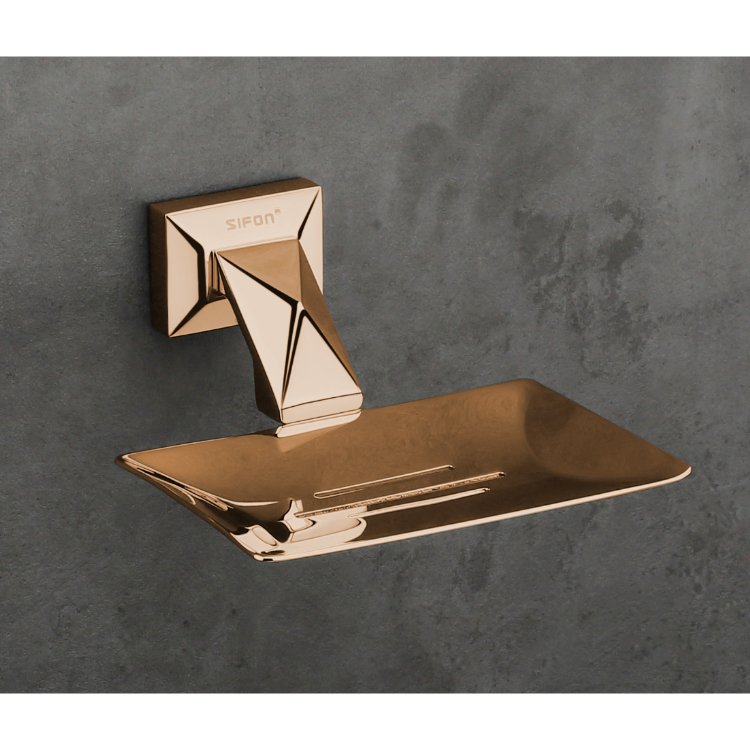 SBA-500302 BRASS SOAP DISH