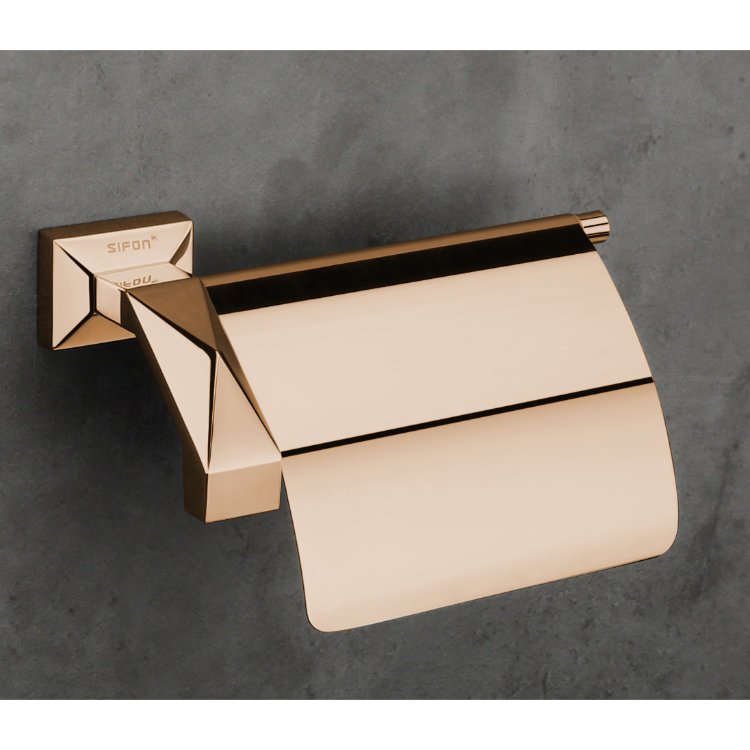 SBA-500315 TOILET PAPER HOLDER WITH LID
