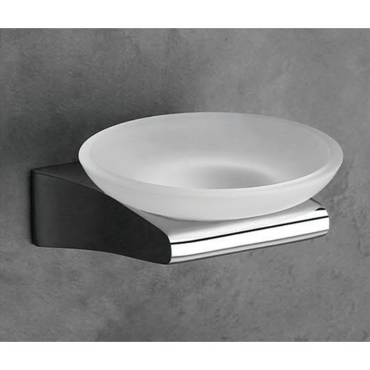 SBA-500401 GLASS SOAP DISH