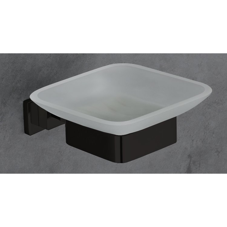 SBA-500701 GLASS SOAP DISH