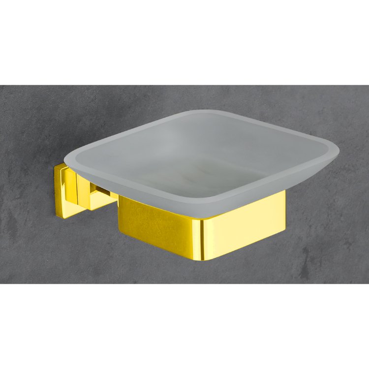 SBA-500701 GLASS SOAP DISH