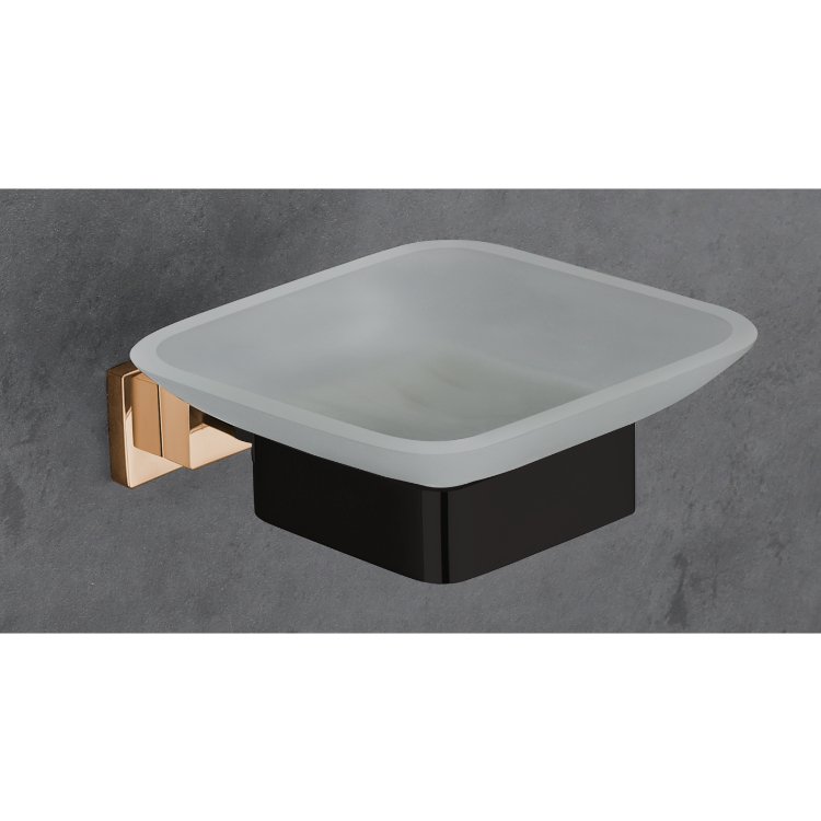 SBA-500701 GLASS SOAP DISH