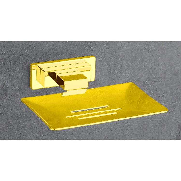 SBA-500702 BRASS SOAP DISH