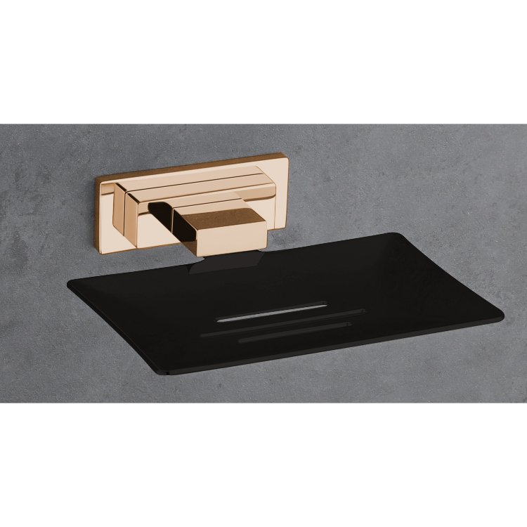 SBA-500702 BRASS SOAP DISH