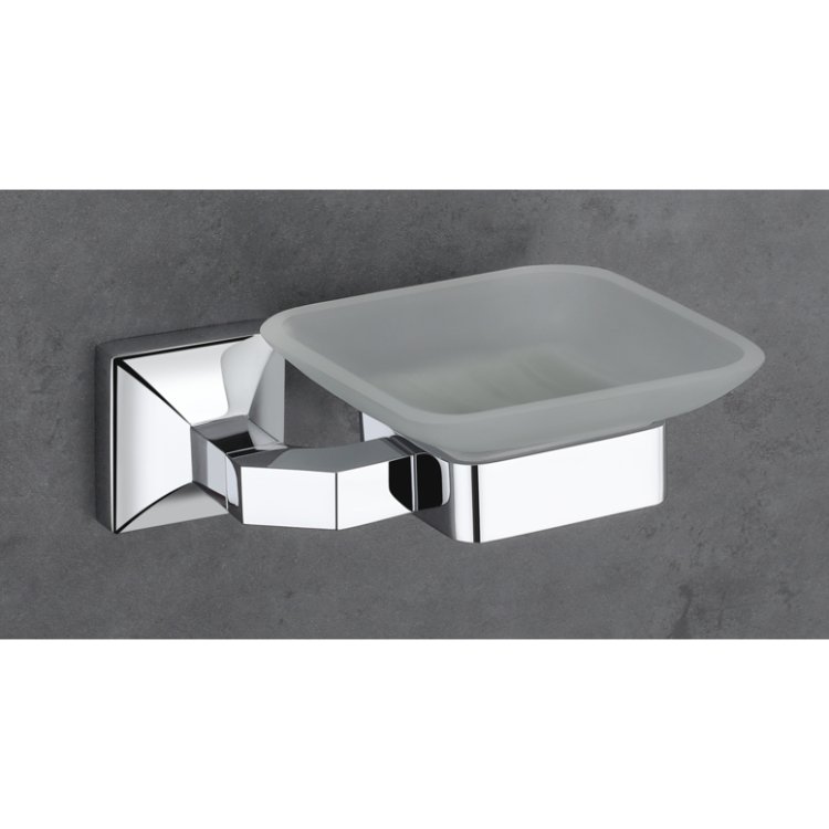 SBA-500801 GLASS SOAP DISH