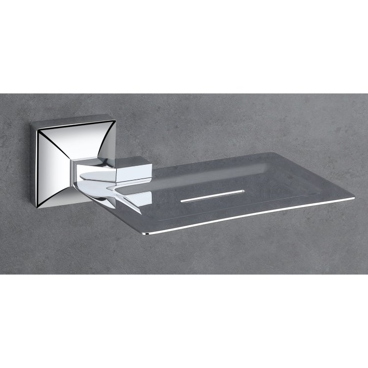 SBA-500802 BRASS SOAP DISH