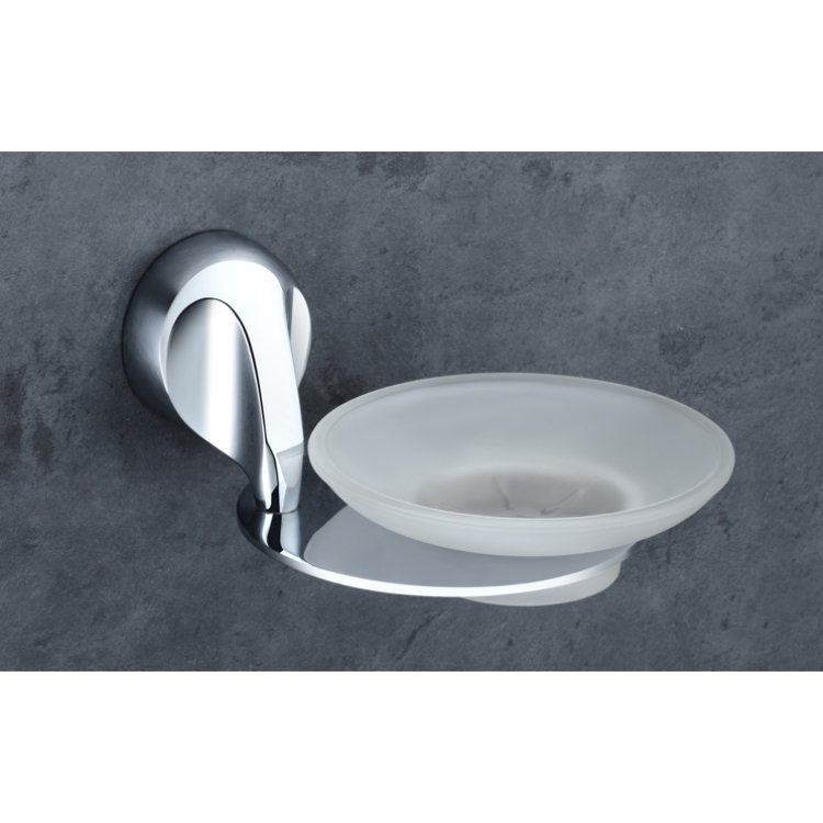 SBA-500901 GLASS SOAP DISH
