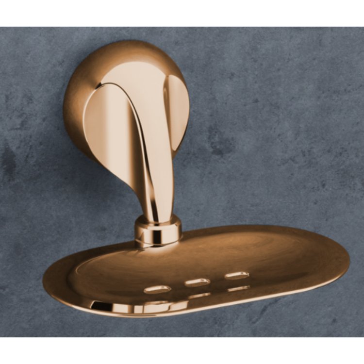 SBA-500902 BRASS SOAP DISH