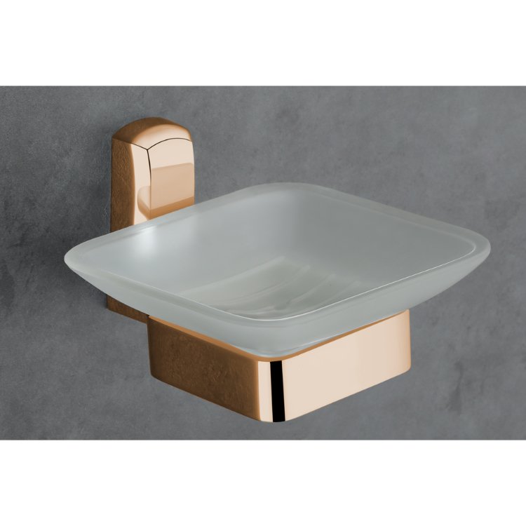 SBA-501001 GLASS SOAP DISH