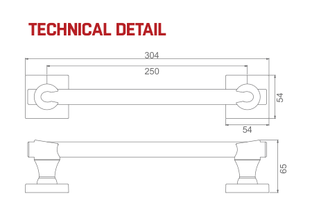 MDS-2004 MAIN DOOR SET technical drawing