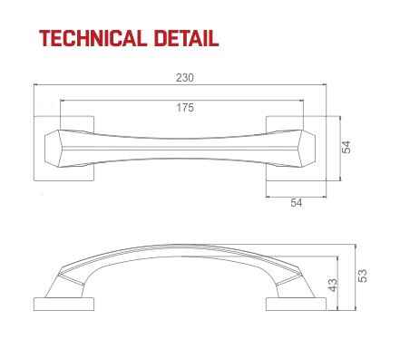 MDS-307 MAIN DOOR SET technical drawing