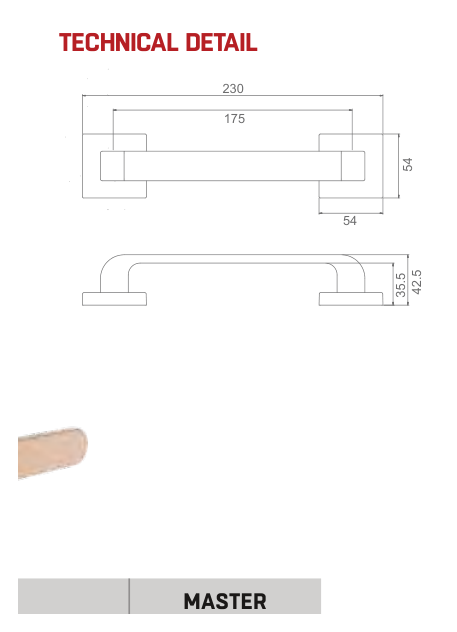 MDS-310 MAIN DOOR SET technical drawing
