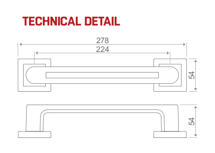 MDS-504 MAIN DOOR SET technical drawing