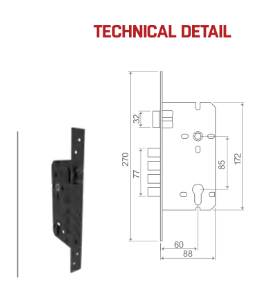 SML-114 RL technical drawing
