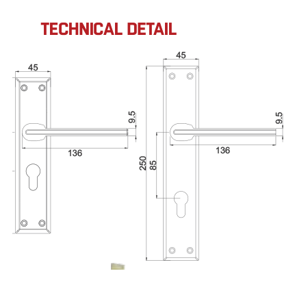 SS-MP-545 technical drawing